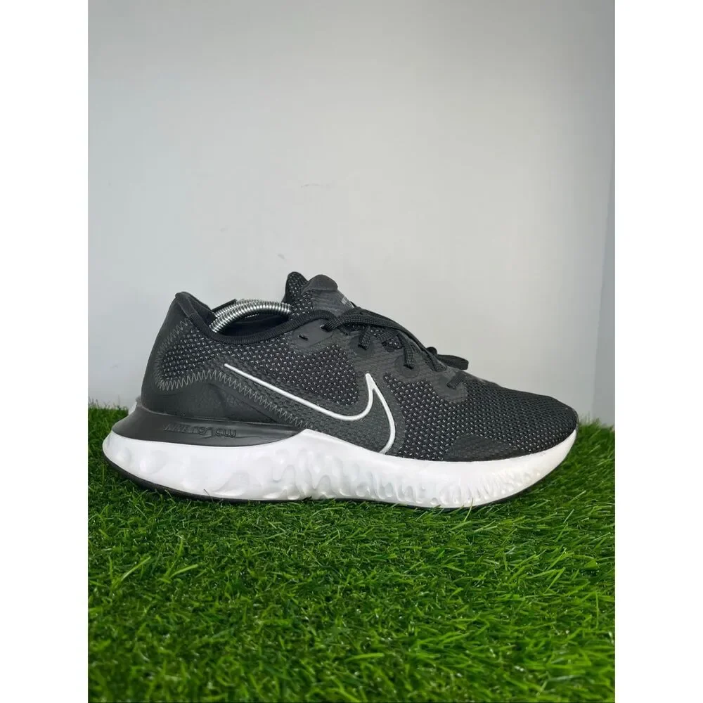 Nike Renew Run Black White Running Shoes Men’s Size 12 CK6357-002 - Picture 3 of 8